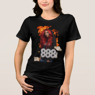 Triblenda Camiseta Tri-Blend Boss Lady