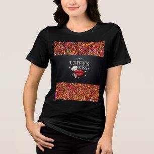 Triblenda Camiseta Tri-Blend Chef's Kiss