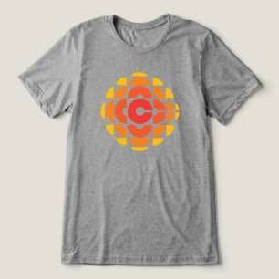 Triblenda Camiseta tri-blend con logotipo de CBC 1974