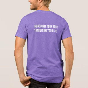 Triblenda Camiseta Tri-Blend con Logotipo de Coaching de Rus