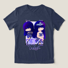 Triblenda Camiseta Tri-Blend con Princesa/Reina Demi