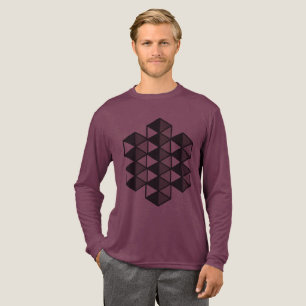 Triblenda Camiseta Tri-blend de Triángulos Unidos