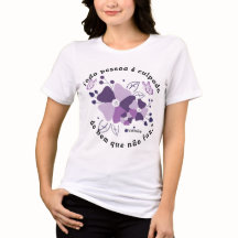 Camiseta Tri-blend feminina