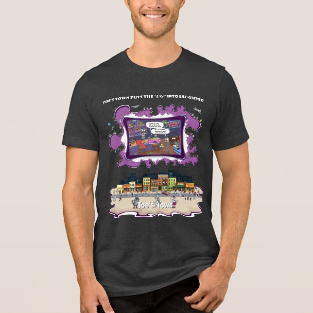 Triblenda Camiseta Tri-Blend Fender Bender | Recupérate (Anverso)