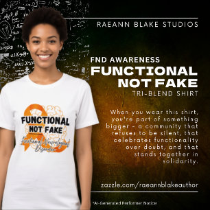 Triblenda Camiseta Tri-Blend FND Conciencia Funcional No Fal