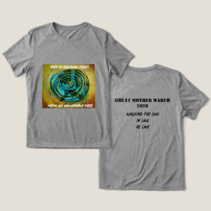 Triblenda Camiseta Tri-Blend "Imparable" de la GRAN MARCHA D
