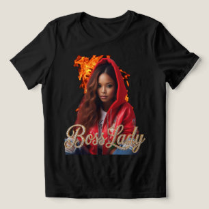 Triblenda Camiseta Tri-Blend Jefa Señora
