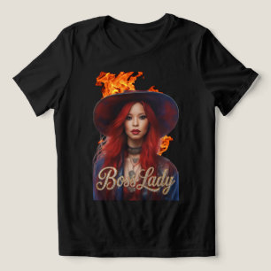 Triblenda Camiseta Tri-Blend Jefa Señora