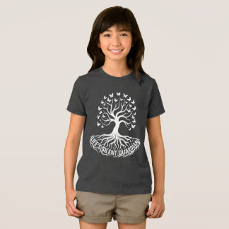 Triblenda Camiseta Tri-Blend Juvenil Butterfly Tree