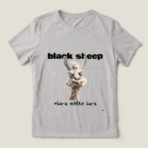Camiseta Tri-Blend Llama Oveja Negra