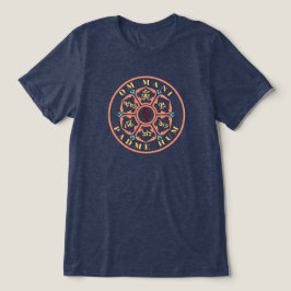 Triblenda Camiseta Tri-Blend Mandala Mantra