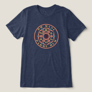 Triblenda Camiseta Tri-Blend Mandala Mantra