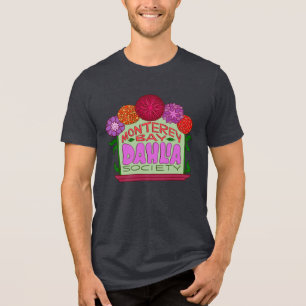 Triblenda Camiseta Tri-Blend masculina con logotipo oscuro d