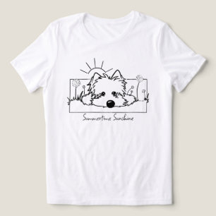 Triblenda Camiseta Tri-Blend para camiseta Sunshine-Westie
