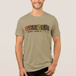 Triblenda Camiseta Tri-Blend para Hombres Geezer