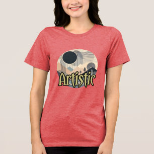 Triblenda Camiseta Tri-blend para Mujer de Bella+Canvas, Bla