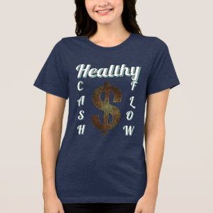 Triblenda Camiseta Tri-blend para Mujer de Bella+Canvas, Bla