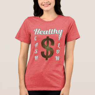 Triblenda Camiseta Tri-blend para Mujer de Bella+Canvas, Bla
