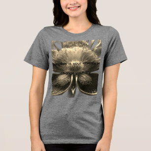 Triblenda Camiseta Tri-Blend para Mujer de Bella+Canvas por 