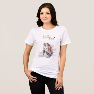 Triblenda Camiseta Tri-Blend para Mujeres de Bella Endless L