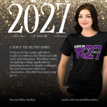Camiseta Tri-Blend para Señoritas de la Clase de 2