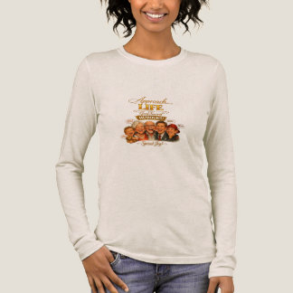 Triblenda Camiseta Tri-Blend que irradia alegría