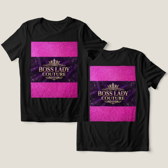 Triblenda Camiseta Tri-Blend Señora Jefa (Diseño Anverso y Reverso)