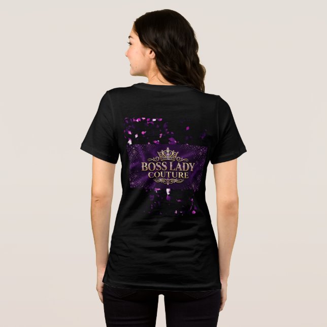 Triblenda Camiseta Tri-Blend Señora Jefa (Reverso Completo)