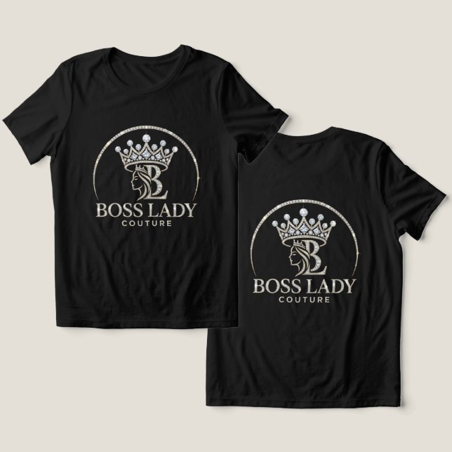 Triblenda Camiseta Tri-Blend Señora Jefa (Diseño Anverso y Reverso)