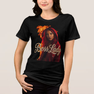 Triblenda Camiseta Tri-Blend Señora Jefa