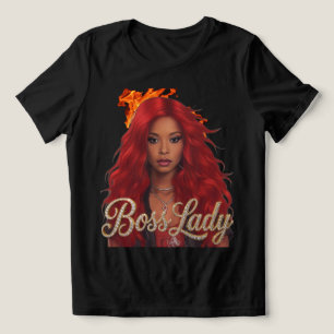 Triblenda Camiseta Tri-Blend Señora Jefe