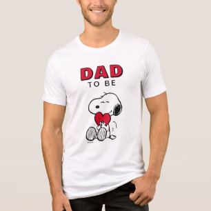 Triblenda Camiseta Tri-Blend Snoopy Pequeño Corazón