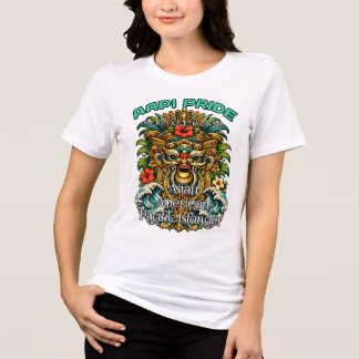 Triblenda Camiseta Tri-mezcla Bella+Canvas, Blanca, Talla S 
