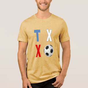 Triblenda Camiseta tri-mezcla mostaza TEXAS DEPORTE 