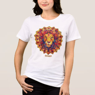 Triblenda Camiseta tri-mezcla para mujer