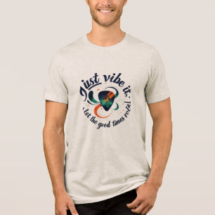 Triblenda Camiseta triblend Bella+Canvas para amantes de la