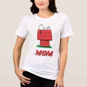 Triblenda Camiseta triblend de cumpleaños de Snoopy Dog Hous