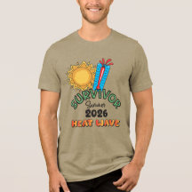 Camiseta triblend de hombre Ola de calor verano 26
