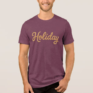 Triblenda Camiseta triblend para hombre Bella+Canvas, blanca