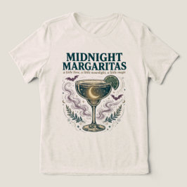 Triblenda Camiseta triblend para mujeres brujas de Margarita