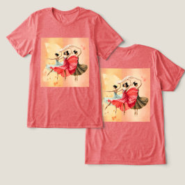 Triblenda Camiseta Trimezcla de danza femenina masculina