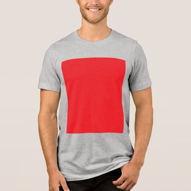 Triblenda Camiseta trinitense Bella+Canvas para hombres (Anverso)