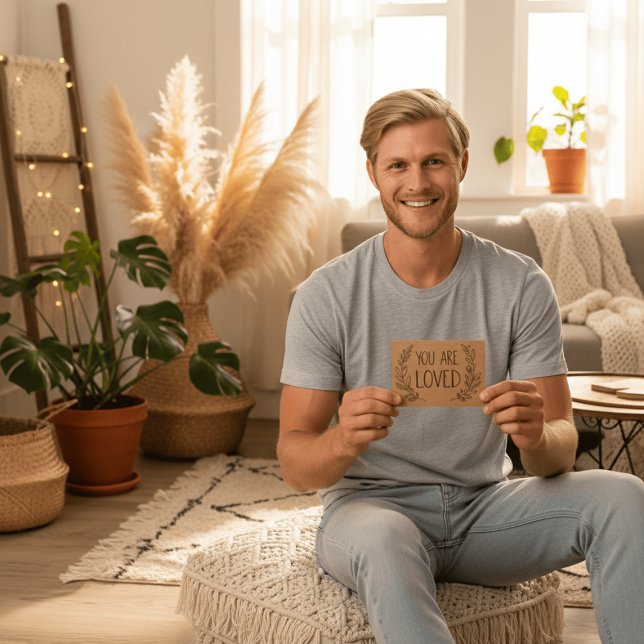 Triblenda Camiseta trinitense Bella+Canvas para hombres (Men's Bella+Canvas Tri-blend T-Shirt Tri-Blend Shirt)