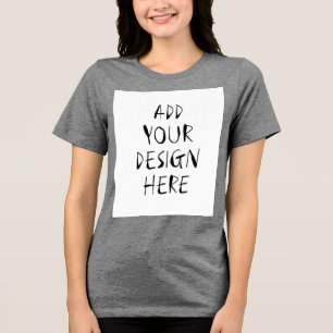 Triblenda Camiseta trinitense Bella+Canvas para mujeres