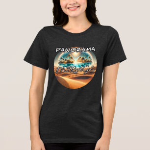 Triblenda Camiseta trinitense femenina Bella+Canvas, negro s