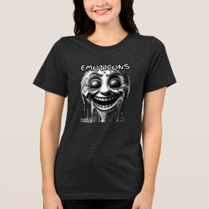 Triblenda Camiseta trinitense femenina Bella+Canvas, negro s