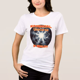 Triblenda Camiseta trinitense femenina Bella+Canvas, negro s