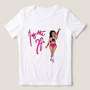 Triblenda Camiseta triple Chica rosada