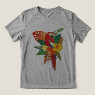 Triblenda Camiseta Tropical Parrot Bloom
