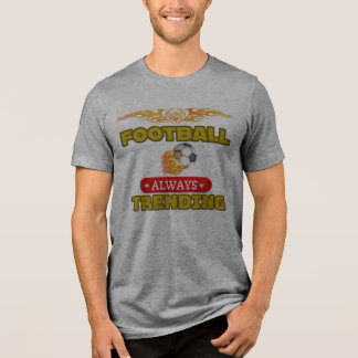 Triblenda Camiseta única para amantes del deporte juego de f